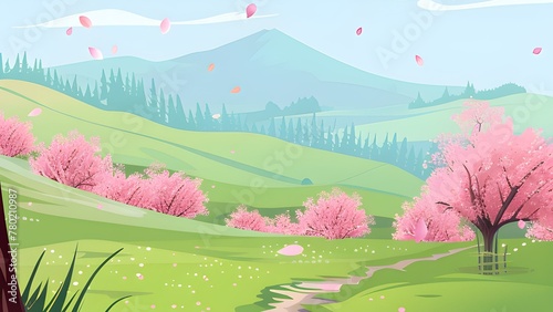 blossom in spring season