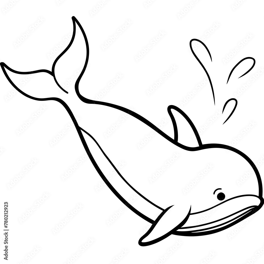 illustration of a cartoon fish illustration of a cartoon fish