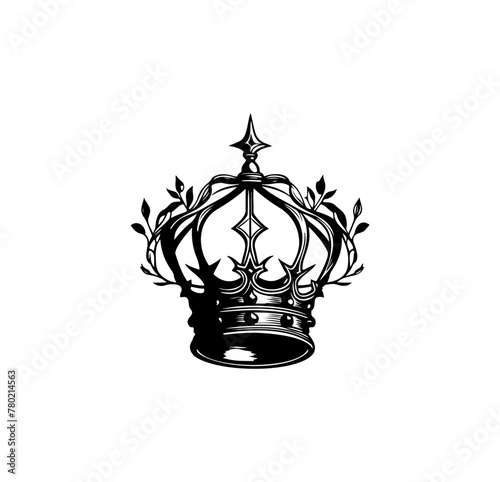 Holy Plant Thorn Crown Illustration Design