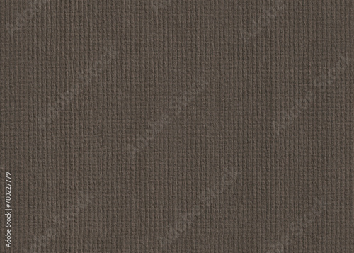 Seamless embossed lines brown vintage paper texture as background, detail pressed lined dark scrapbook page. (ID: 780227779)