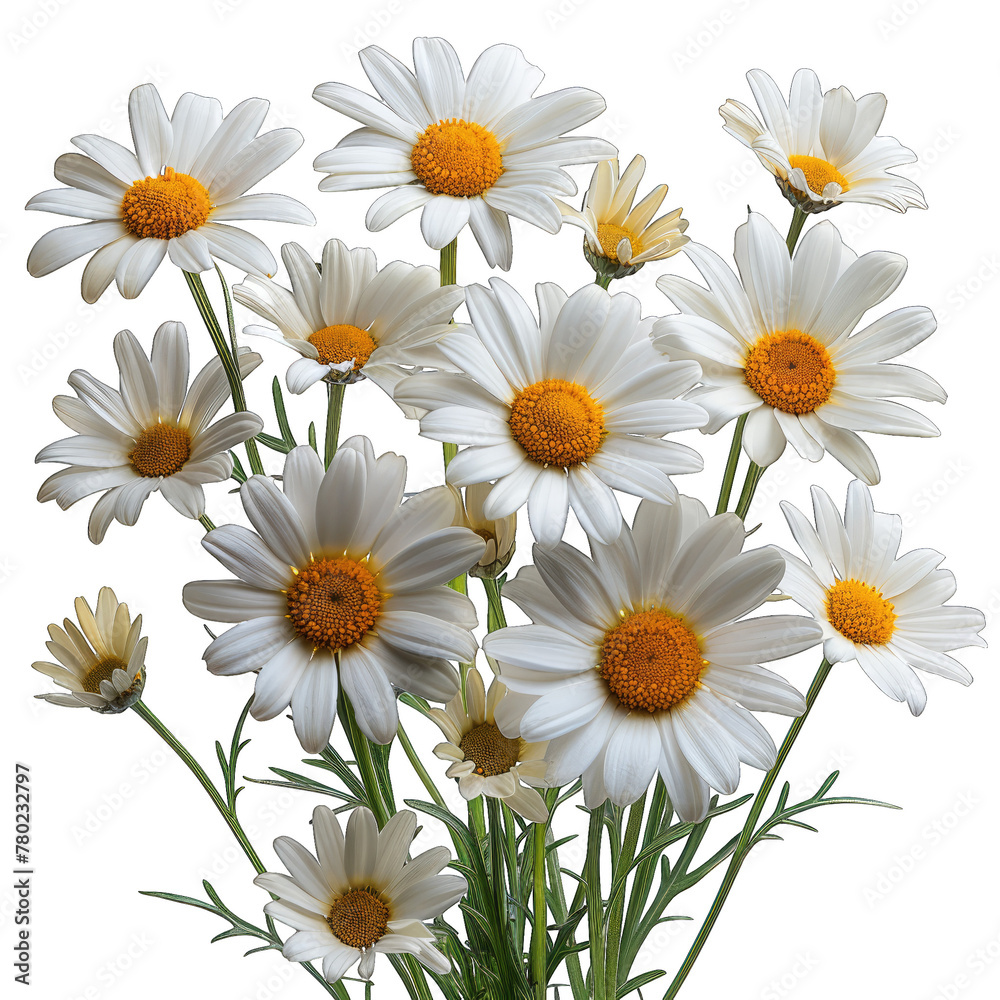 Oxeye Daisy flower isolated on white Oxeye Daisy flower isolated on white