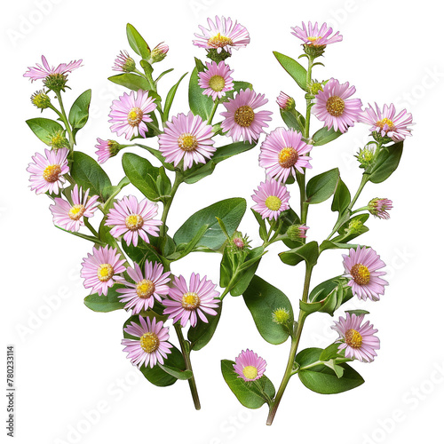 Fleabane Daisy isolated 