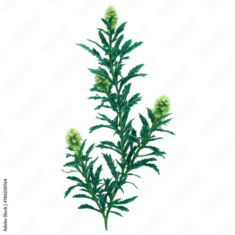 Chenille Plant isolated on transparent background Chenille Plant isolated on transparent background