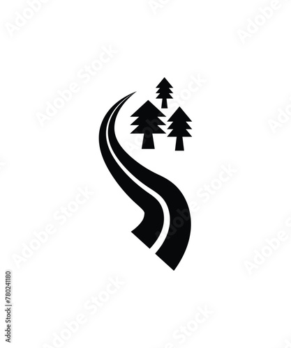 road icon, vector best flat icon.