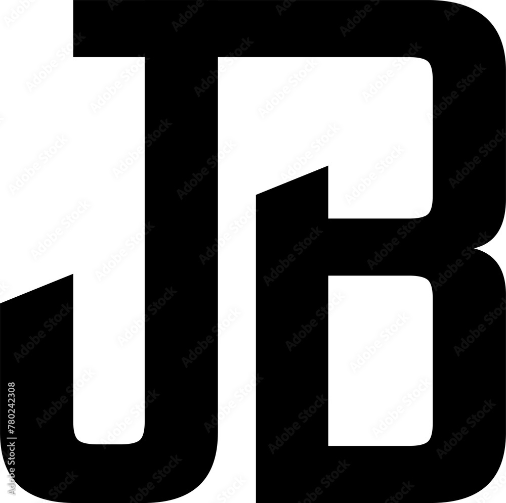 Monogram letter logo design template Monogram letter logo design template