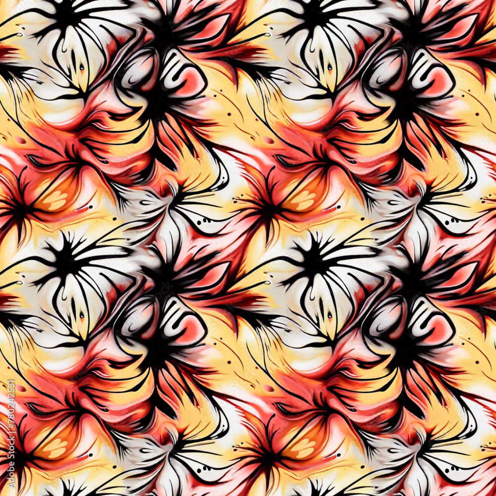 The beauty of tie-dye art, Bartig, Asia. The beauty of tie-dye art, Bartig, Asia.