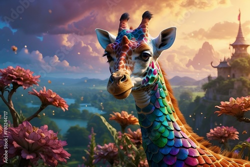 Giraffe fantasy 