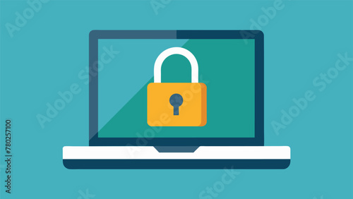 A closeup of a padlock on a laptop symbolizing the need for robust encryption and secure access controls to prevent unauthorized access to data.