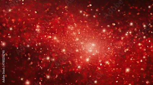 Shiny Red glitter texture background