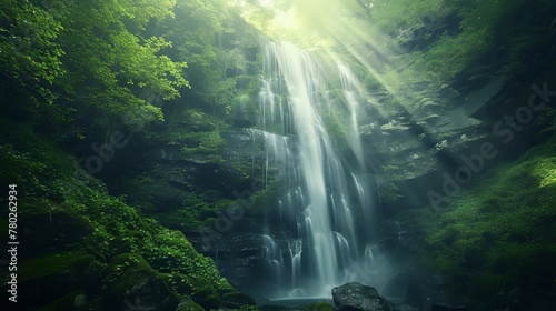 Nature s Symphony  A Spectacular Waterfall Escape. n