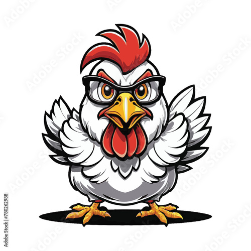 clipart vector isolation chicken cartoon
