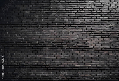 Dark Brick Wall Texture with Grunge Pattern