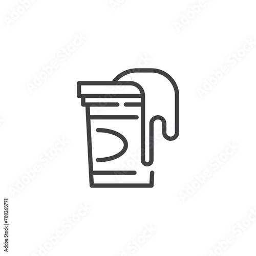 Play Dough line icon