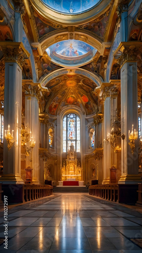 amazing interior of church