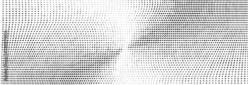 Gradientt halftone dotted pattern. Vector illustration 