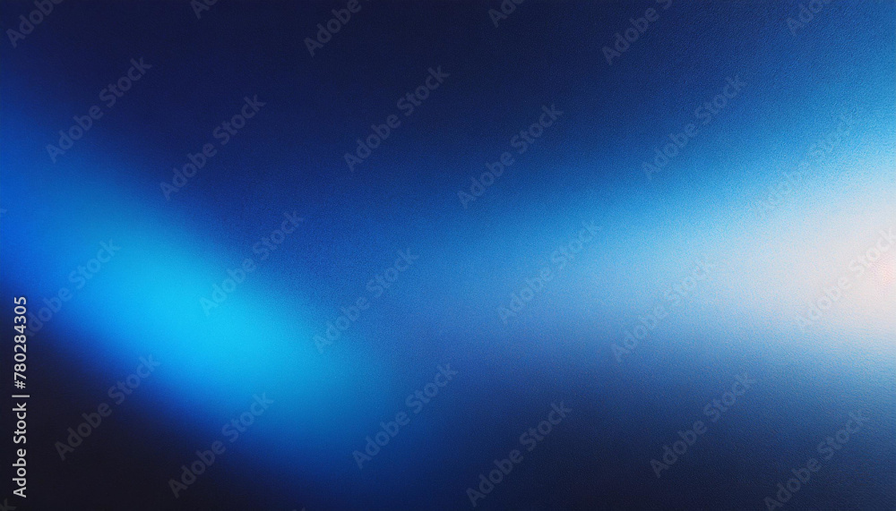 Celestial Symphony: Glowing Blue Light Effect on Dark Gradient Background