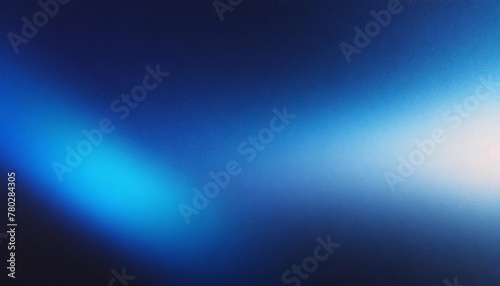 Celestial Symphony: Glowing Blue Light Effect on Dark Gradient Background