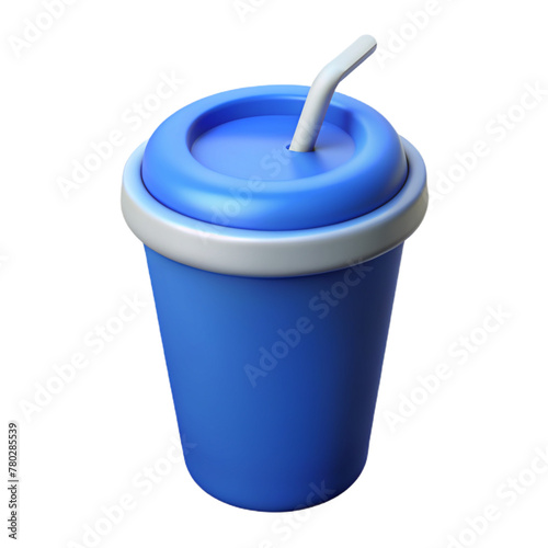 Cup with Straw