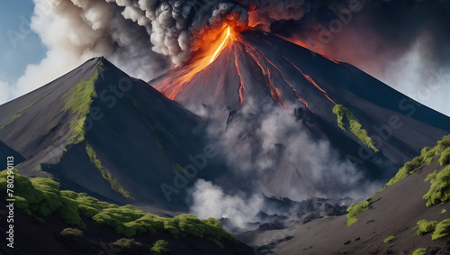Volcanic Majesty Revelations of Nature's Power and Beauty in Mesmerizing 8K Close-Up ULTRA HD 8K