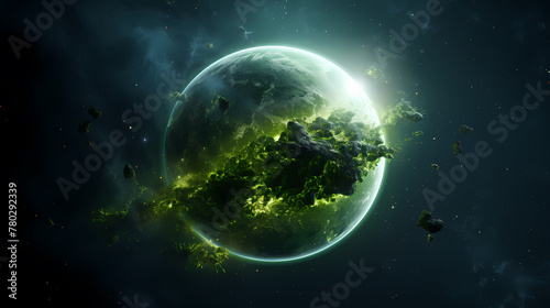 green earth illustration