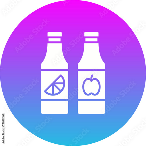 Juice bottles Icon