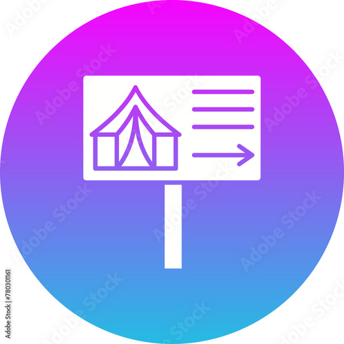 Camping zone Icon