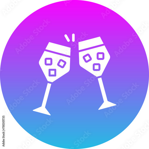 Juice glasses Icon