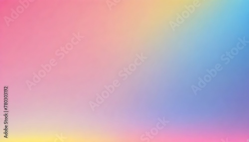 Abstract and colorful background with a blurry effect, showcasing a range of rainbow hues blending together