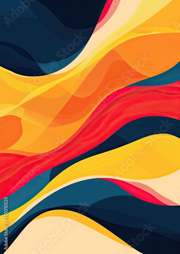 Design a colorful and contemporary abstract background perfect for banners, posters, flyers, presentation backdrops, business cards, covers, and templates