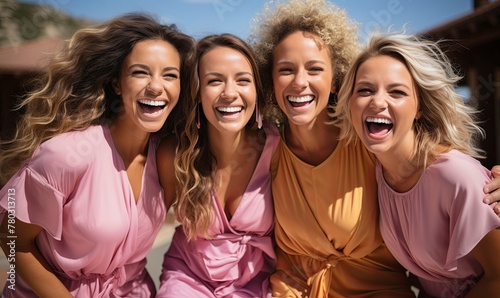 Group of Women Standing Together