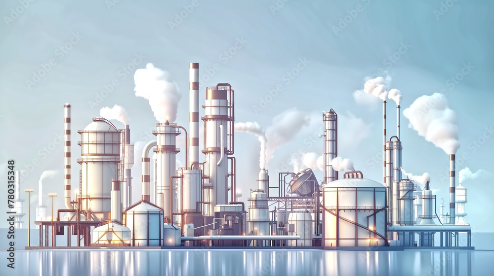 oil and gas power plant refinery with storage tanks facility for oil and gas power plant refinery with storage tanks facility for