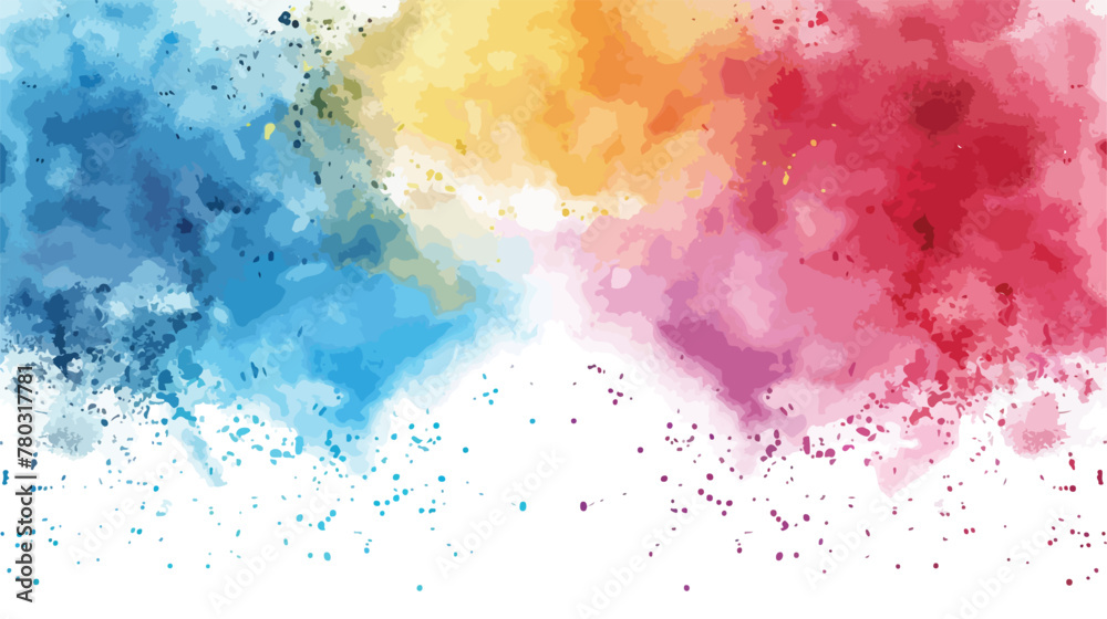 Color spray background vector illustration flat vector