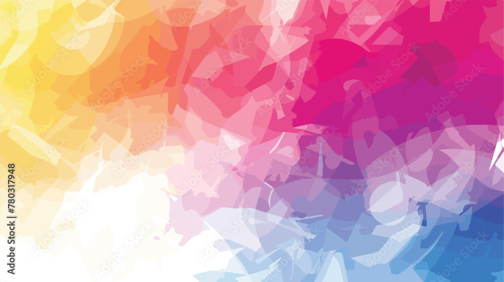 Colorful abstract background with gradient. flat vector