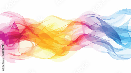 Colorful abstract background with gradient. flat vector