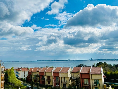 houses on the beach