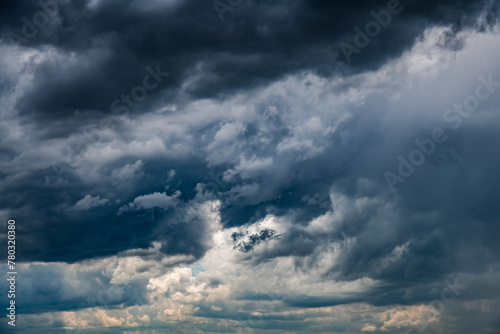 Summer Storm Landscape out in the country