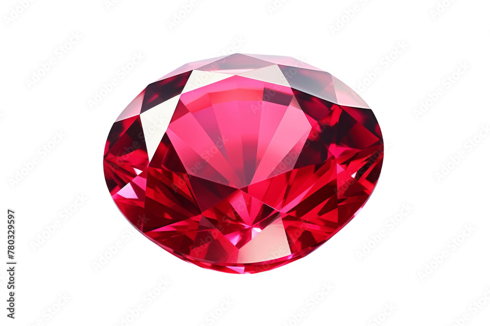 Red Diamond on White Background. On a White or Clear Surface PNG Transparent Background. Red Diamond on White Background. On a White or Clear Surface PNG Transparent Background.