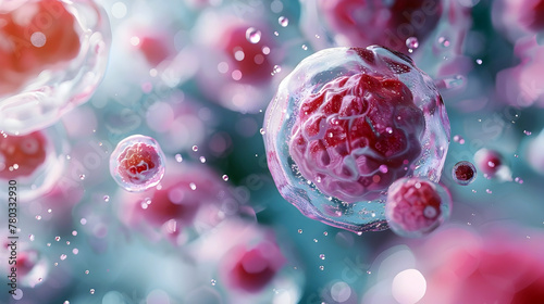 Capturing the Microscopic of Stem Cell Therapy in Regenerative Medicine Hyper Detailed Unveil the Promise of Cellular