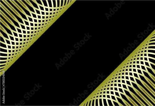 gold curve abstract background paper shine and layer element vector for presentation design. Abstract horizontal vector template for business banner, formal backdrop, prestigious voucher, luxe invite