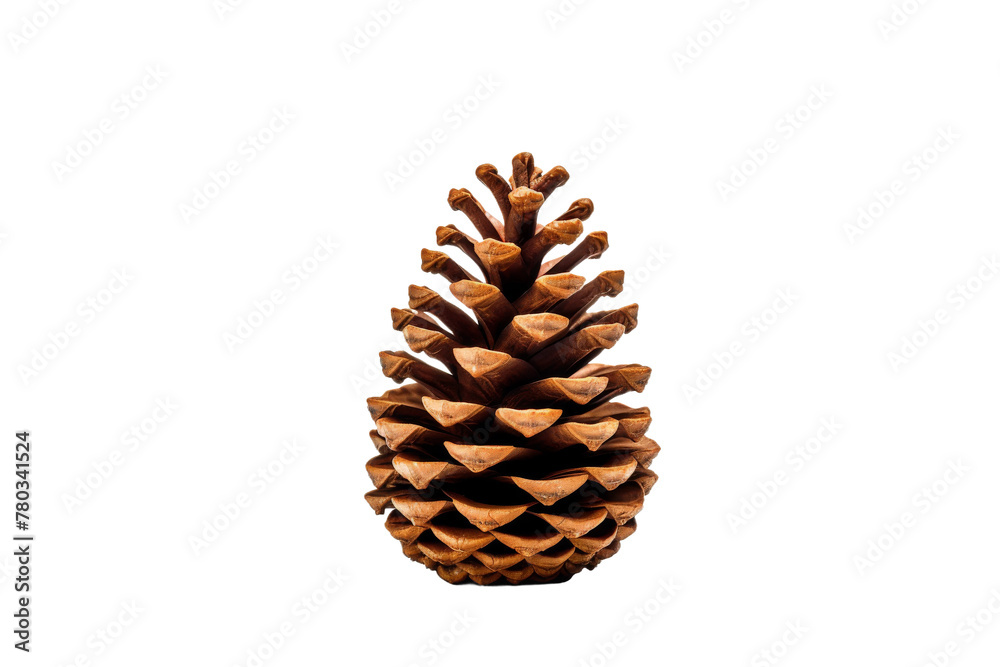 Close Up of Pine Cone on White Background. On a White or Clear Surface PNG Transparent Background. Close Up of Pine Cone on White Background. On a White or Clear Surface PNG Transparent Background.