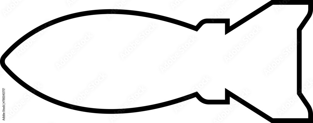 Missile icon in line style editable stock. Combat rocket weapons. Nuclear atomic warhead silhouette symbol. Army or military guided Missile sign. Air missile attack for web on transparent background. Missile icon in line style editable stock. Combat rocket weapons. Nuclear atomic warhead silhouette symbol. Army or military guided Missile sign. Air missile attack for web on transparent background.