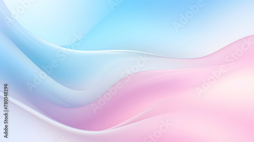 Digital pink blue white gradient curve abstract graphic poster web page PPT background