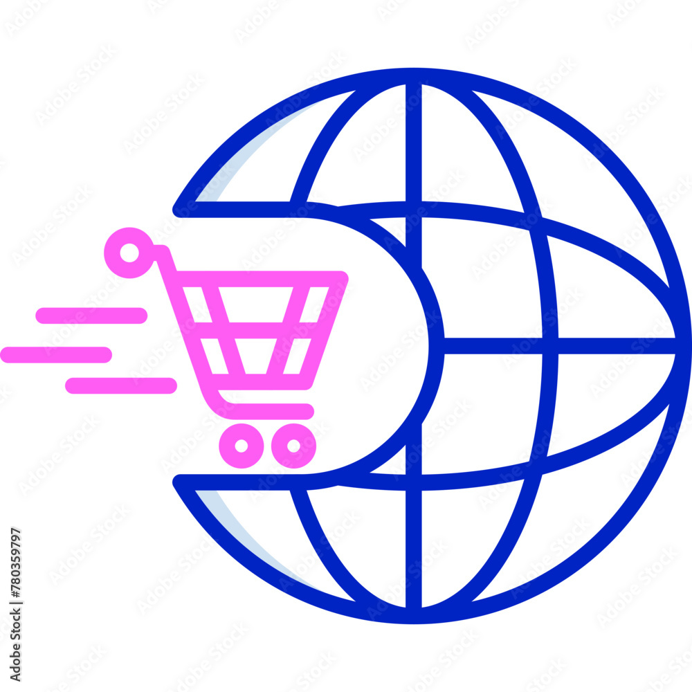 Shopping Online Icon Shopping Online Icon