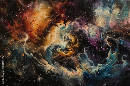 A visionary look at the evolution of galaxies. Stars arise and die amidst the cosmic cycle of creation and destruction.