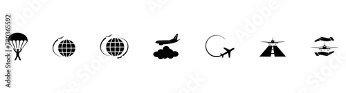 Airport icon set.eps