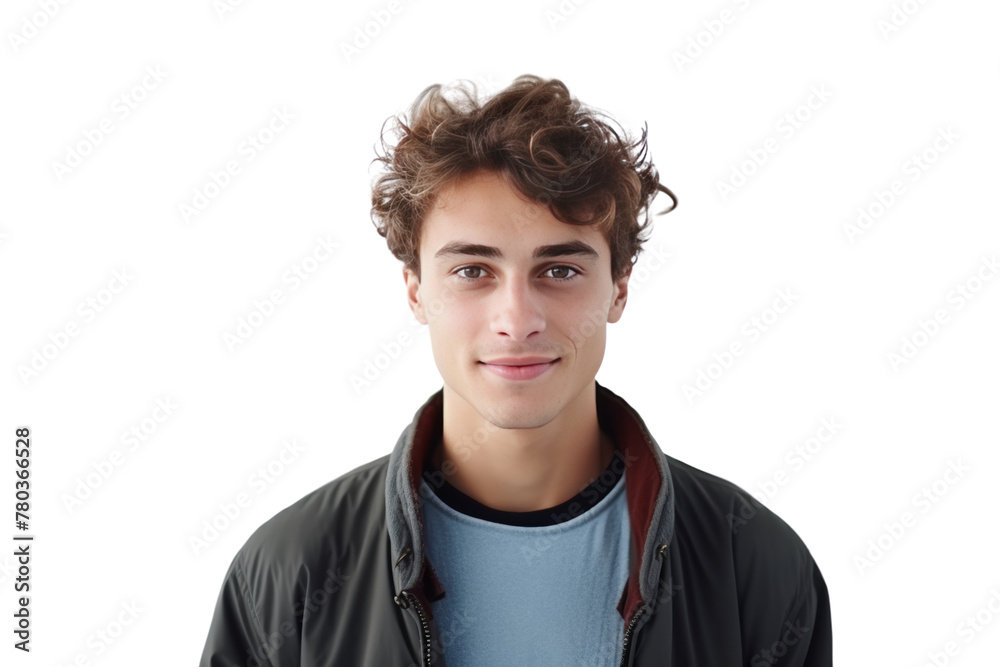 Smiling guy in casual t-shirt, standing confidently, exuding happiness and beauty in a studio portrait,Isolated on a transparent background. Smiling guy in casual t-shirt, standing confidently, exuding happiness and beauty in a studio portrait,Isolated on a transparent background.