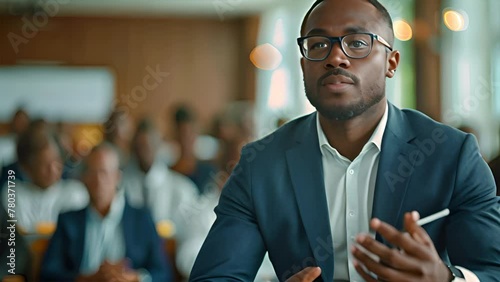presentation to his african office colleagues,generative ai