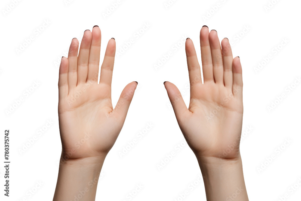 Hands Reaching Up Into the Air. On a White or Clear Surface PNG Transparent Background. Hands Reaching Up Into the Air. On a White or Clear Surface PNG Transparent Background.