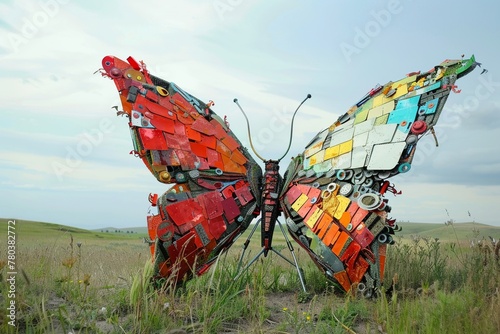 Renewable Energydriven sculptures that respond to environmental changes photo