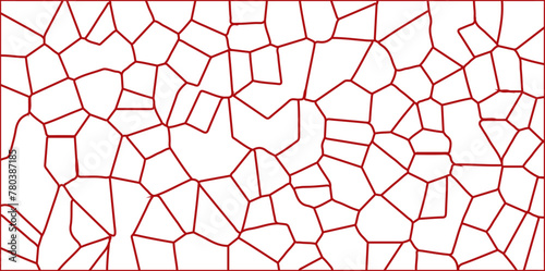 white broken quartz stained glass background.Seamless pattern vintage background .Geometric  retro tiles pattern.